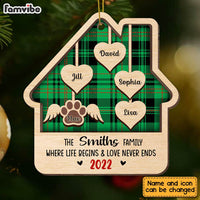 Personalized Family House Ornament SB272 30O28 thumb 1