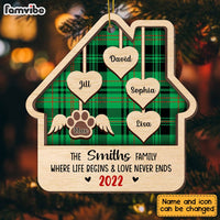 Personalized Family House Ornament SB272 30O28 thumb 1