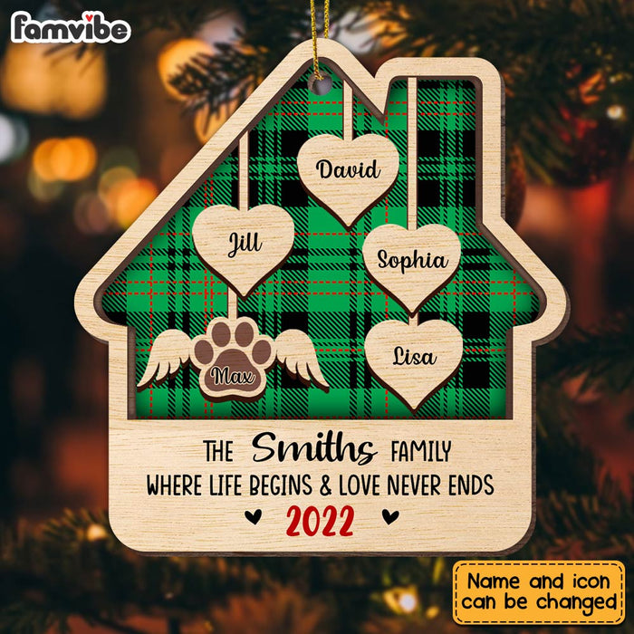 Personalized Family House Ornament SB272 30O28 1