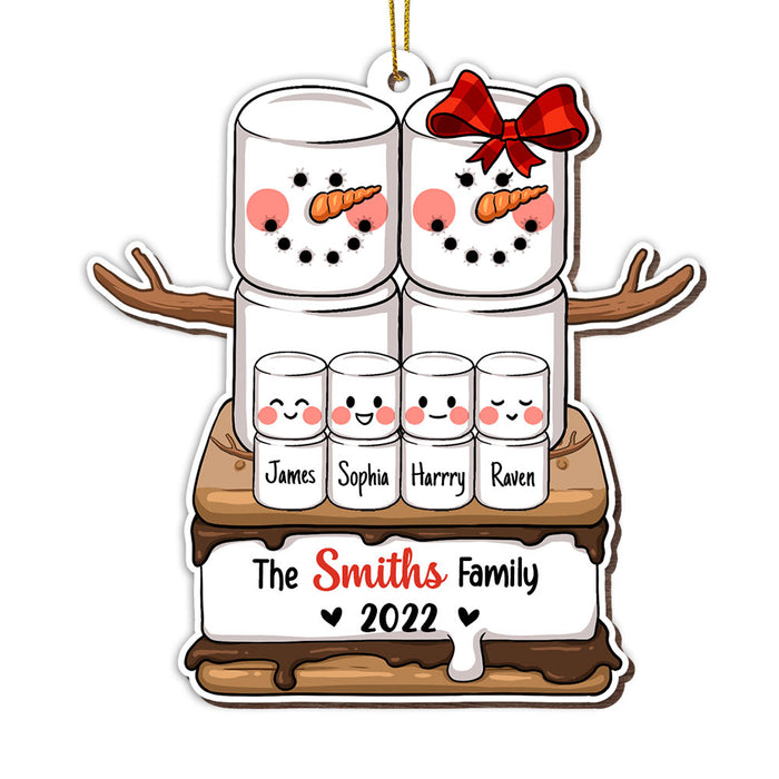 Personalized Family S'more Ornament SB301 30O28 1