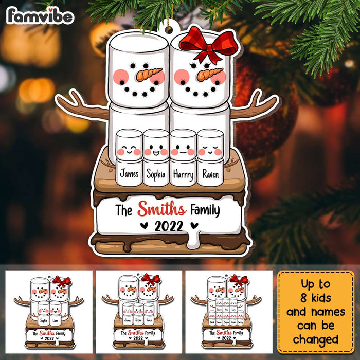 Personalized Family S'more Ornament SB301 30O28 1