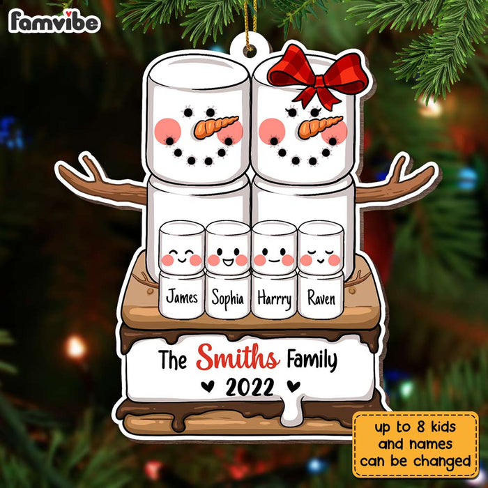 Personalized Family S'more Ornament SB301 30O28 1