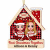 Personalized Couple First Christmas Together Ornament SB273 23O47 1