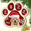 Personalized Dog Paw Christmas Photo Ornament SB283 32O67 1