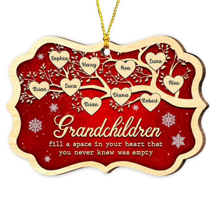Personalized Grandkids Family Tree Benelux Ornament SB281 32O28 1