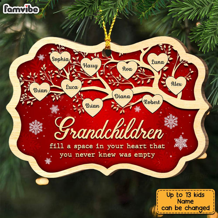 Personalized Grandkids Family Tree Benelux Ornament SB281 32O28 1