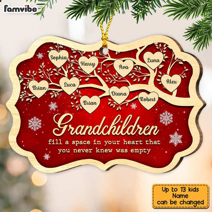 Personalized Grandkids Family Tree Benelux Ornament SB281 32O28 1