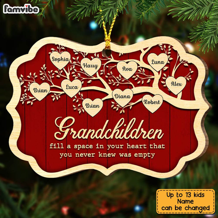 Personalized Grandkids Family Tree Benelux Ornament SB281 32O28 1
