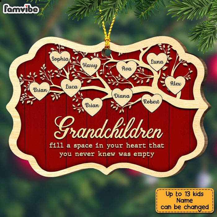 Personalized Grandkids Family Tree Benelux Ornament SB281 32O28 1