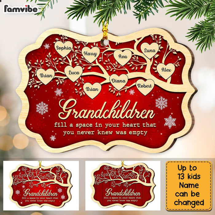 Personalized Grandkids Family Tree Benelux Ornament SB281 32O28 1