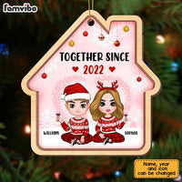 Annoying Together Since Couple Anniversary Christmas Ornament SB281 58O28 thumb 1