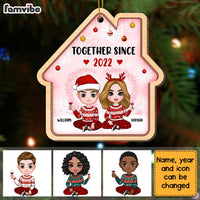 Annoying Together Since Couple Anniversary Christmas Ornament SB281 58O28 thumb 1