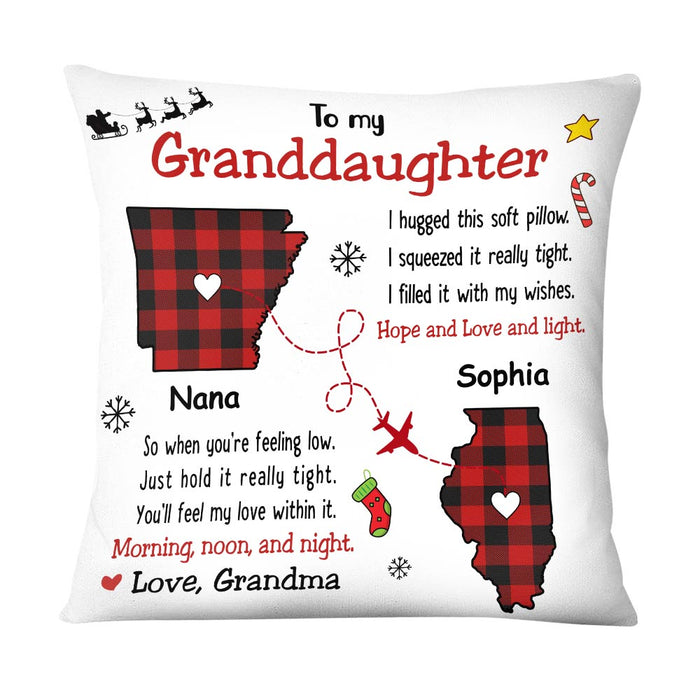 Personalized Granddaughter Hug This Pillow SB282 30O28 1