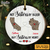 Personalized Sisters By Heart Long Distance Ornament SB2214 30O47 1