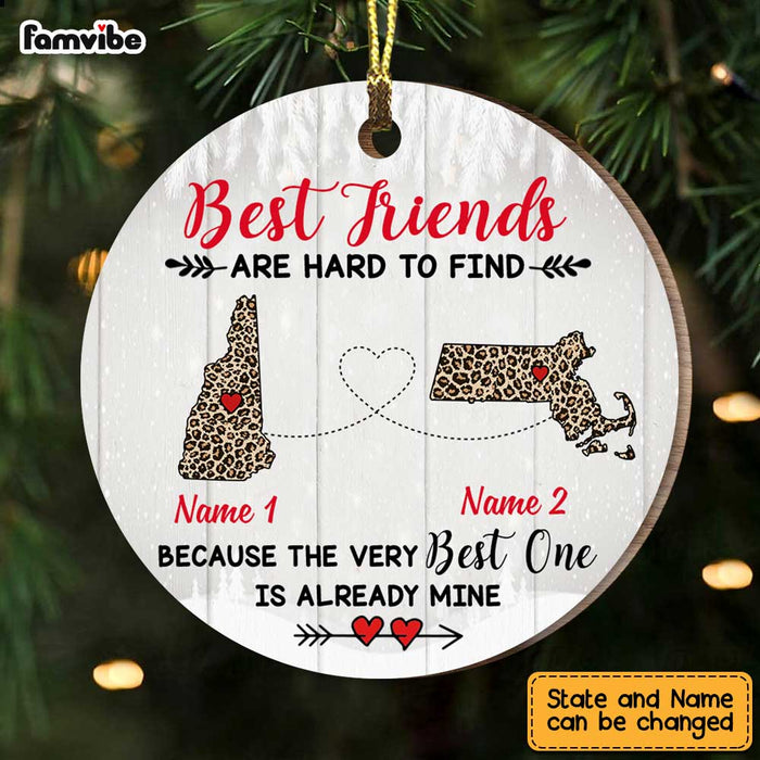Personalized Best Friends Long Distance Ornament SB2215 30O47 1