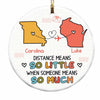Personalized Long Distance Circle Ornament SB281 30O28 1