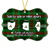 Personalized Long Distance Family Benelux Ornament SB283 30O67 1
