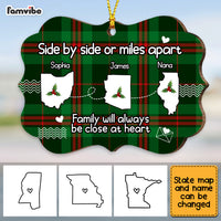 Personalized Long Distance Family Benelux Ornament SB283 30O67 thumb 1