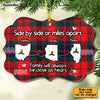 Personalized Long Distance Family Benelux Ornament SB283 30O67 1