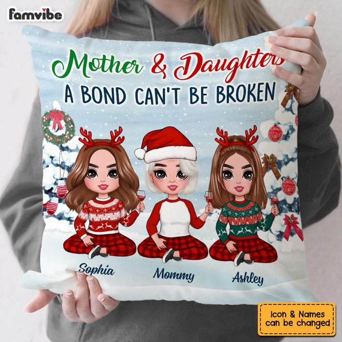 Personalized Mom A Bond Can't Be Broken Pillow SB295 30O53 1
