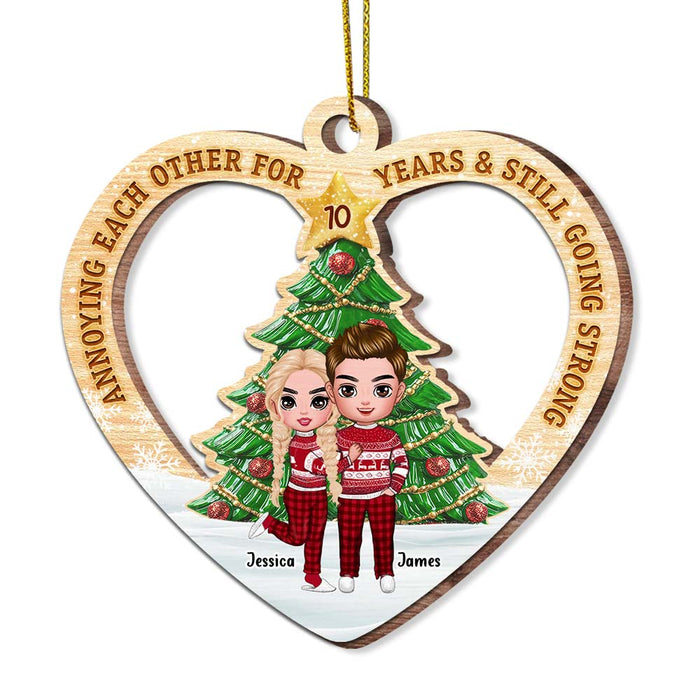 Personalized Couple Christmas Ornament SB302 85O67 1