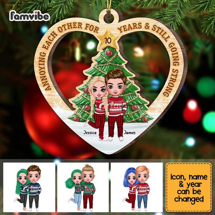 Personalized Couple Christmas Ornament SB302 85O67 1