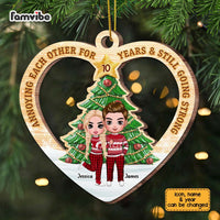 Personalized Couple Christmas Ornament SB302 85O67 thumb 1