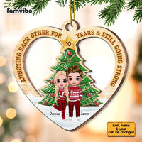 Personalized Couple Christmas Ornament SB302 85O67 thumb 1