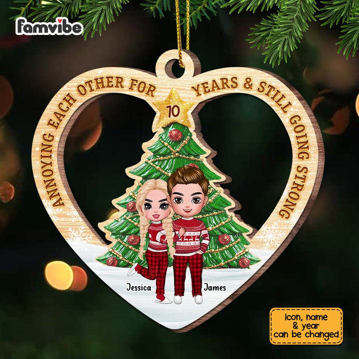 Personalized Couple Christmas Ornament SB302 85O67 1
