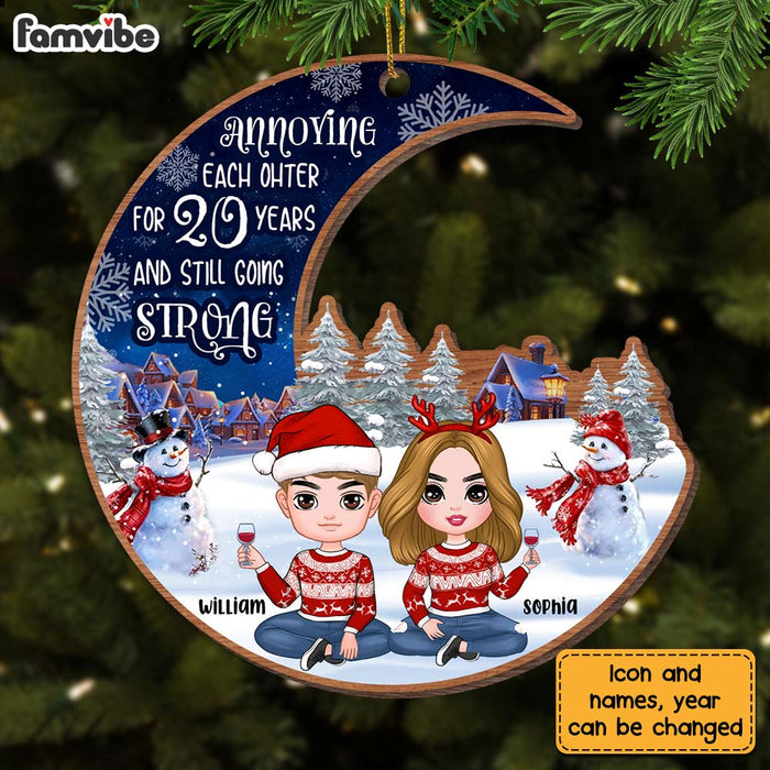 Personalized Annoying Each Other And Still Going Strong Couple Ornament SB302 32O28 1