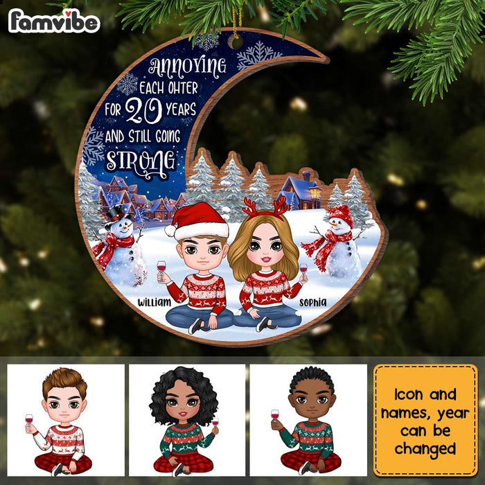 Personalized Annoying Each Other And Still Going Strong Couple Ornament SB302 32O28 1