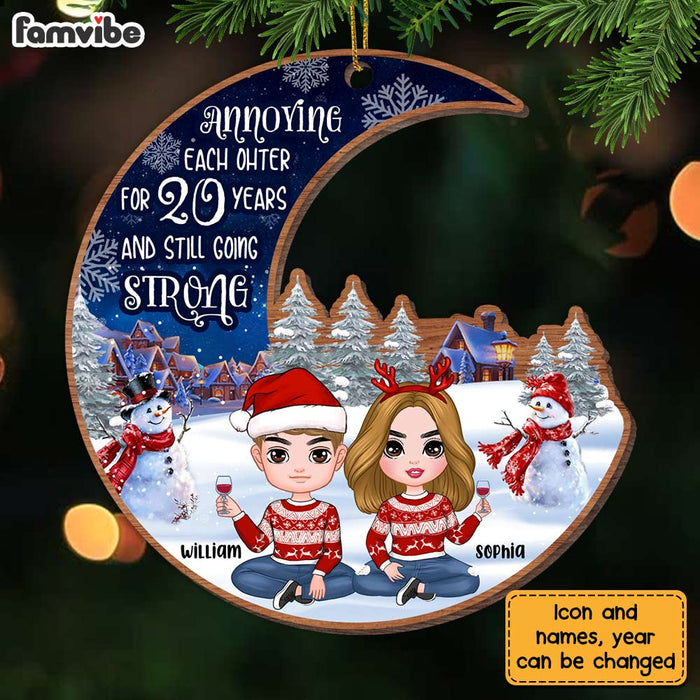 Personalized Annoying Each Other And Still Going Strong Couple Ornament SB302 32O28 1