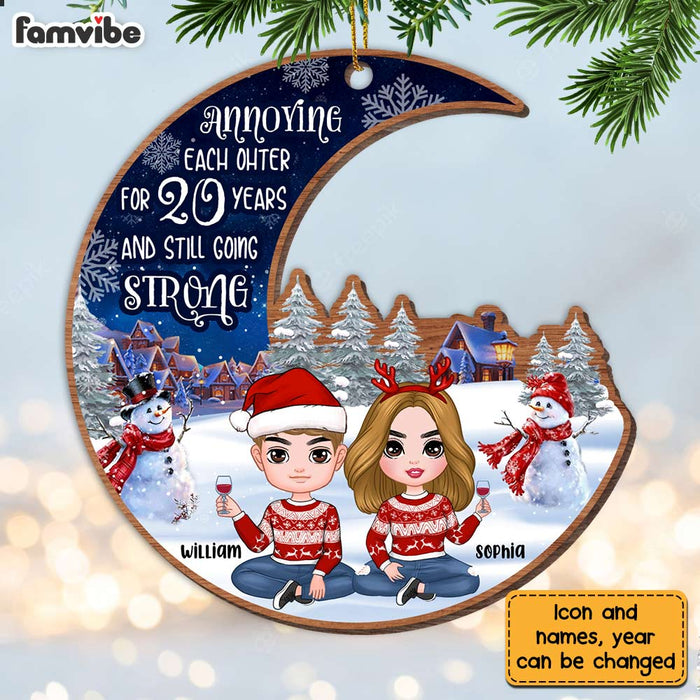Personalized Annoying Each Other And Still Going Strong Couple Ornament SB302 32O28 1