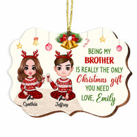 Personalized Funny Christmas Family Benelux Ornament SB301 58O34 thumb 1