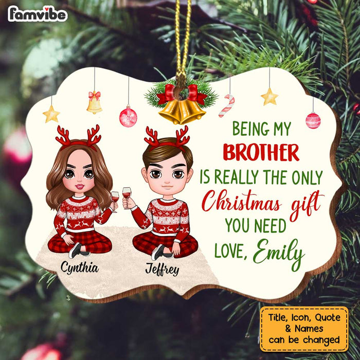 Personalized Funny Christmas Family Benelux Ornament SB301 58O34 1