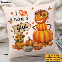 Personalized Pumpkin Grandma Fall Pillow SB302 23O28 thumb 1