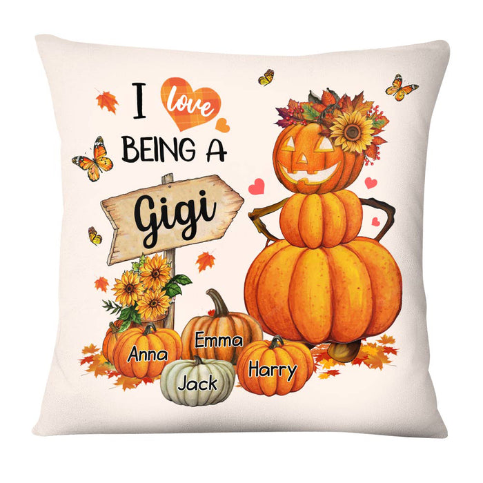 Personalized Pumpkin Grandma Fall Pillow SB302 23O28 1