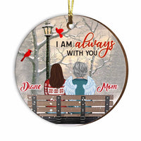 Personalized I Am Always With You Memo Circle Ornament SB305 32O34 thumb 1