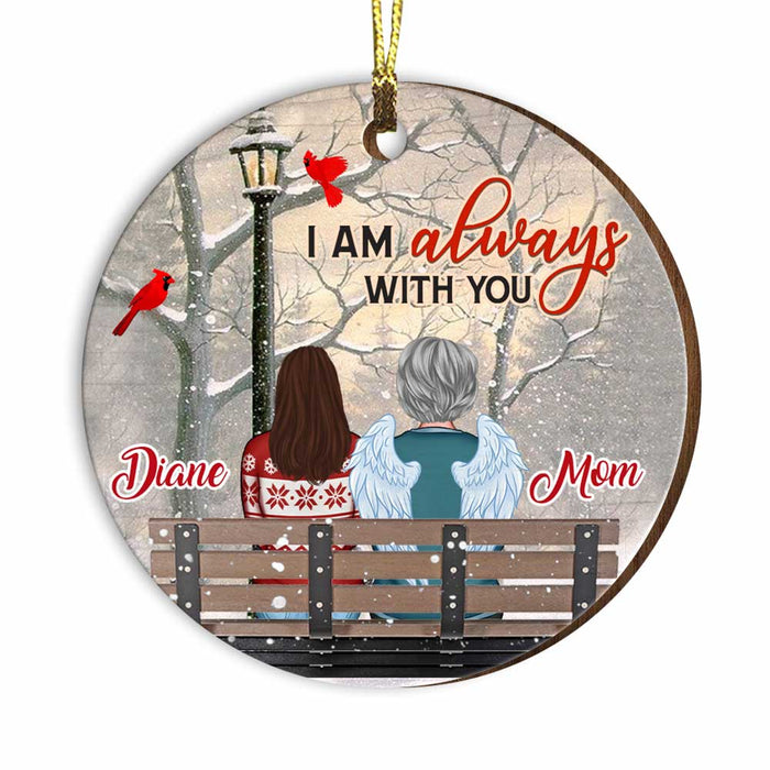 Personalized I Am Always With You Memo Circle Ornament SB305 32O34 1
