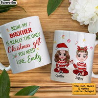 Personalized Funny Christmas Family Mug OB12 58O34 thumb 1