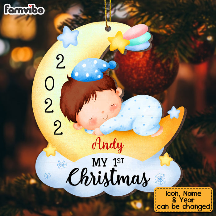 Personalized Baby First Christmas Ornament OB31 30O53 1