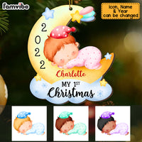 Personalized Baby First Christmas Ornament OB31 30O53 thumb 1