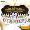 Personalized Christmas Grandparents And Grandkids Snowman Benelux Ornament OB31 23O47 1