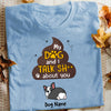 Personalized Dog Mom Talk Something T Shirt AP61 81O57 1