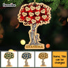 Personalized Grandma Tree Buffalo Plaid Ornament OB38 58O67 1
