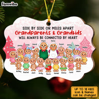 Personalized Grandparents & Grandkids Gingerbread Benelux Ornament OB44 30O53 thumb 1