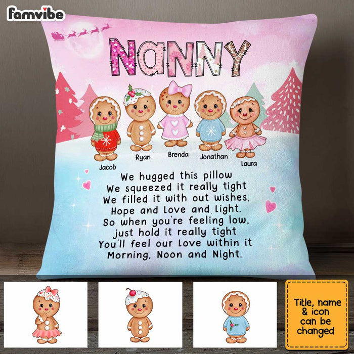 Personalized Grandma Christmas Pillow OB42 85O67 1