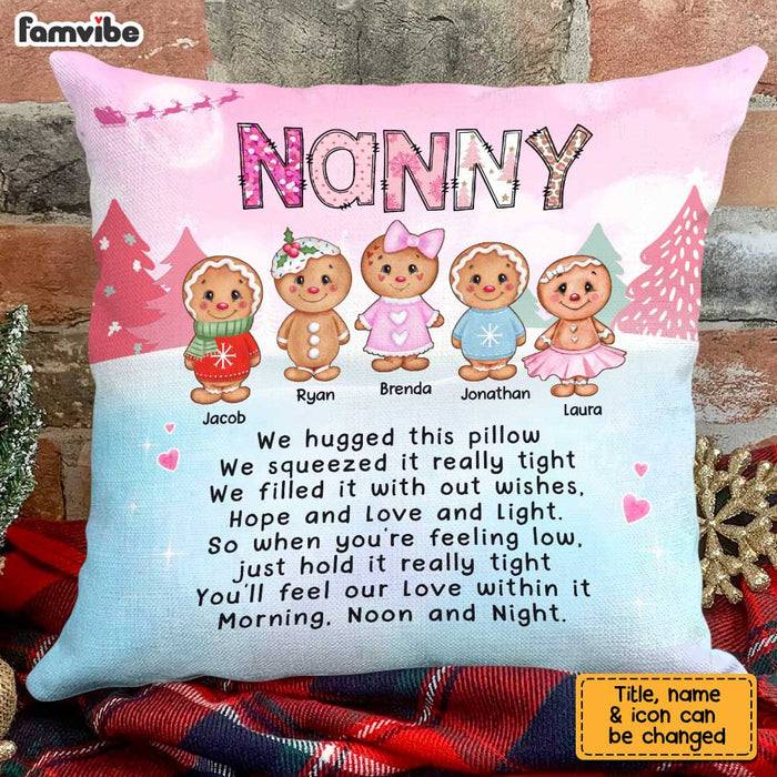 Personalized Grandma Christmas Pillow OB42 85O67 1