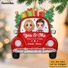 Personalized Red Truck Couple Ornament OB43 23O28 1