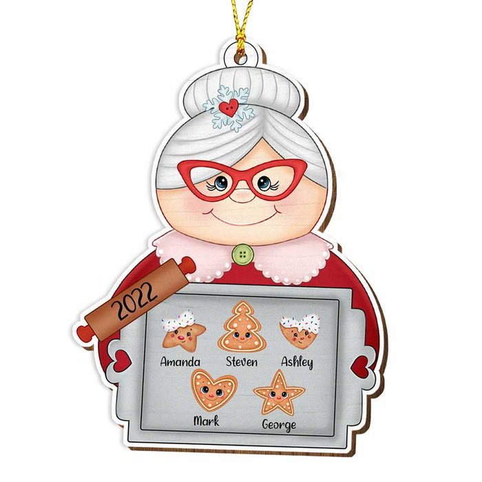 Personalized Mrs. Claus Bakery Family Christmas Ornament OB52 58O34 1
